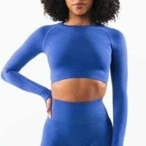 Alphalete sapphire amplify long sleeve